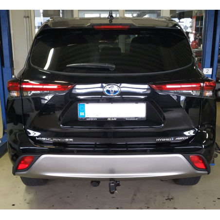 Ťažné zariadenie pre Toyota HIGHLANDER - odnímateľný vertikálny bajonetový systém