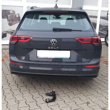 Ťažné zariadenie pre Volkswagen GOLF - VIII - odnímateľný vertikálny bajonetový systém