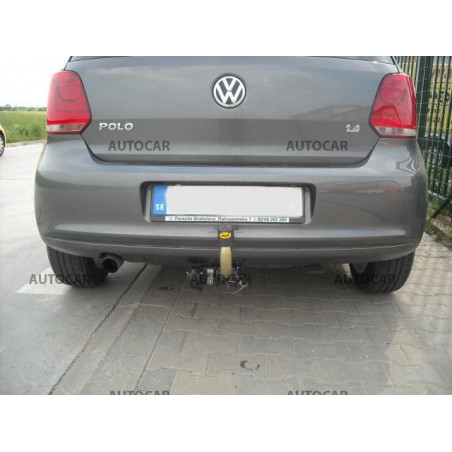 Ťažné zariadenie pre Volkswagen POLO V. - 3/5 dv. - odnímateľný bajonetový systém