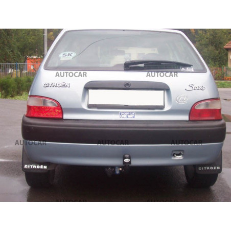 Ťažné zariadenie pre Citroen SAXO - skrutkový systém