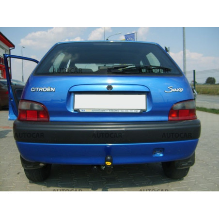 Ťažné zariadenie pre Citroen SAXO - skrutkový systém