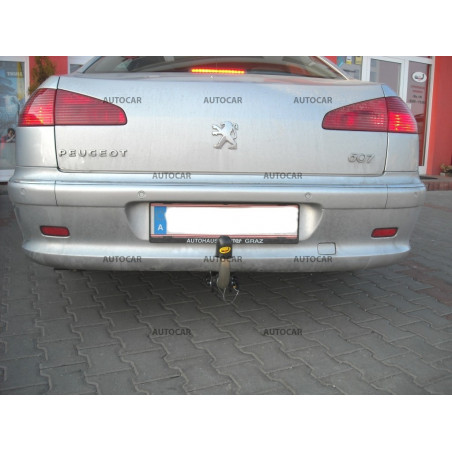 Ťažné zariadenie pre Peugeot 607 - odnímateľný bajonetový systém