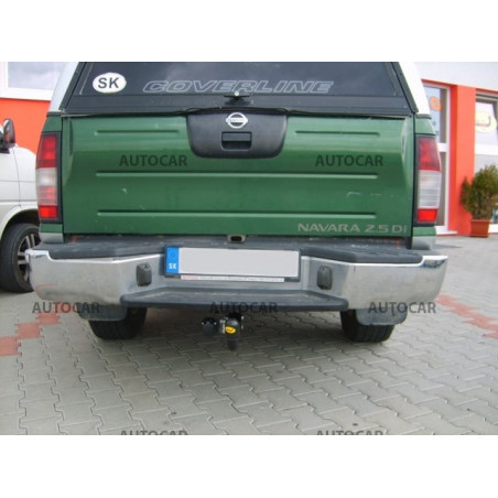 Ťažné zariadenie pre PICK UP-DOUBLE CUP,NP300 - (240/270) 4x4, rúrkový nárazník - skrutkový systém - od 2002,2007 do 