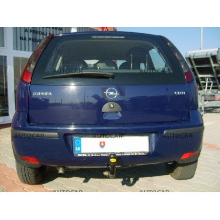 Ťažné zariadenie pre Opel CORSA - "C" - skrutkový systém