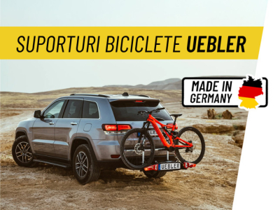 Suporturile de biciclete UEBLER – Câștigătorul testului ADAC 2025, acum disponib