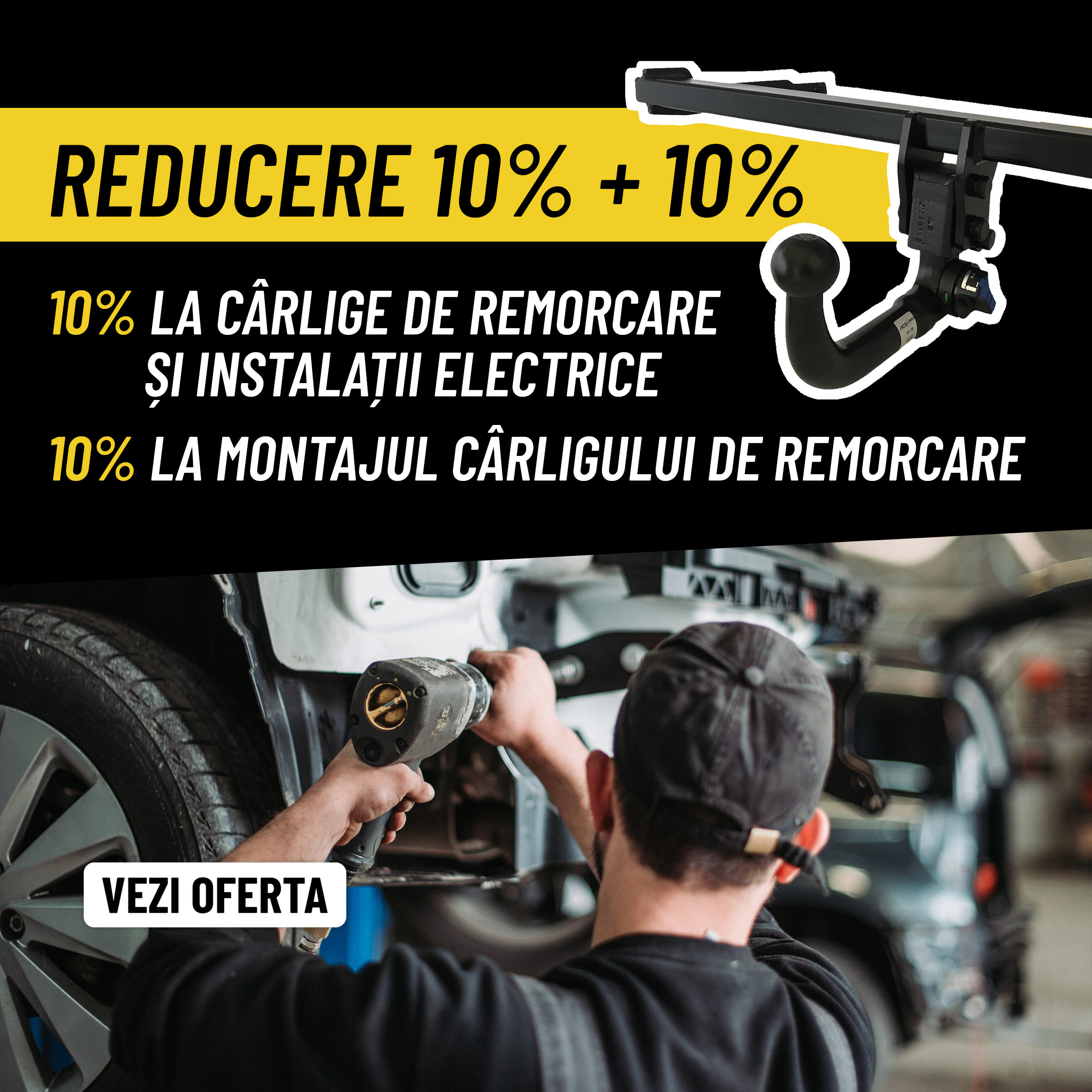 reducere 10% carlige de remorcare